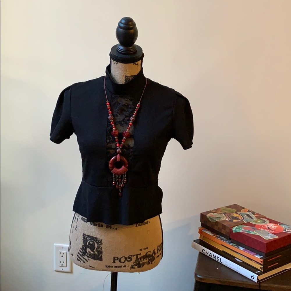 Zara peplum top
